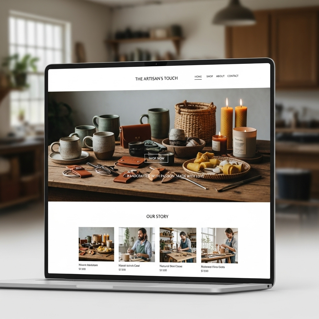 Loja de Produtos Artesanais